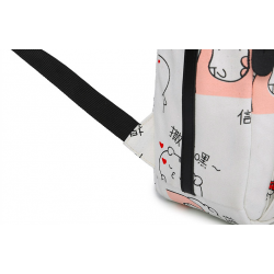 USB carregando escola mochila lona 3 pcs conjunto