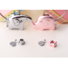 Elephant keychain for couplesKeyrings