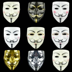 V para Vendetta festa halloween máscara de cara
