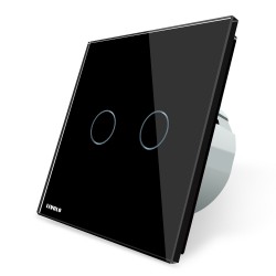 220 - painel de interruptor de vidro de cristal de parede 250V
