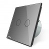 220 - painel de interruptor de vidro de cristal de parede 250V