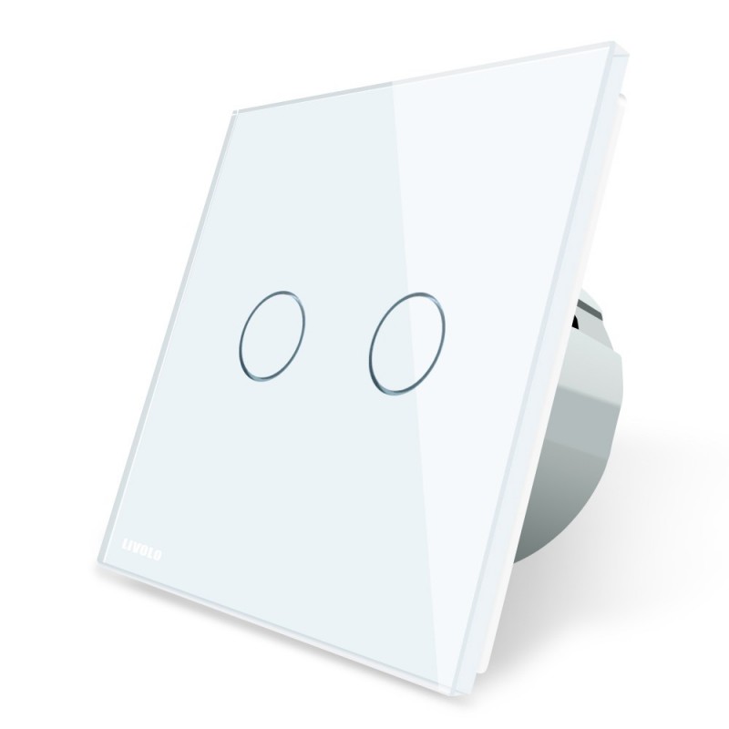 220 - painel de interruptor de vidro de cristal de parede 250V