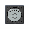 220 - painel de interruptor de vidro de cristal de parede 250V