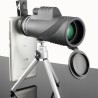 40 x 60 HD monocular poderoso binocular - telescópio com visão noturna