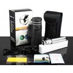 40 x 60 HD monocular poderoso binocular - telescópio com visão noturna
