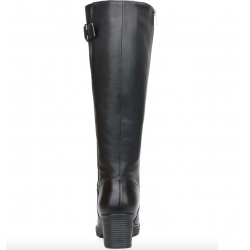 Botas de inverno de couro genuíno de lã natural