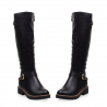 Botas de inverno de couro