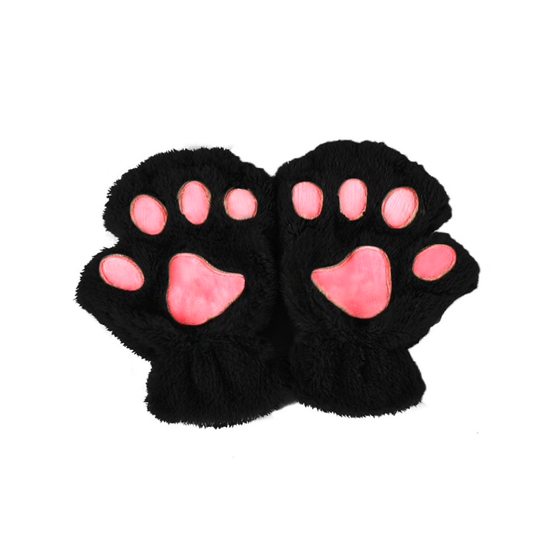 Luvas de pata de urso - luvas sem dedos plush