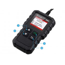 X431- 3001 completo OBD2 OBDII leitura de códigos - verificação diagnóstica do carro