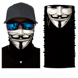 Scarf de motocicleta - máscara facial - balaclava
