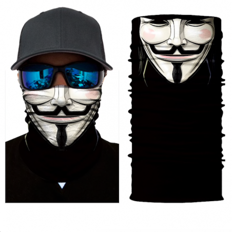 Scarf de motocicleta - máscara facial - balaclava