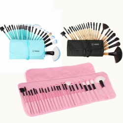 Professional makeup brush set with case 24 pcsBrushes