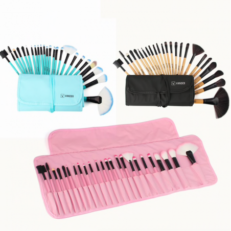 Professional makeup brush set with case 24 pcsBrushes