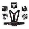 GoPro Hero & Xiaomi Yi GP27 adjustable chest strap belt tripod harness mountMounts