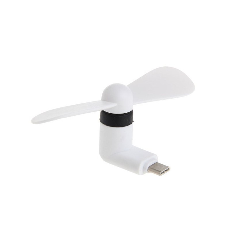 Mini ventilador de refrigeração para smartphone - USB Tipo C