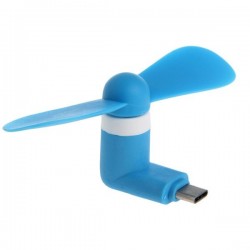 Mini ventilador de refrigeração para smartphone - USB Tipo C