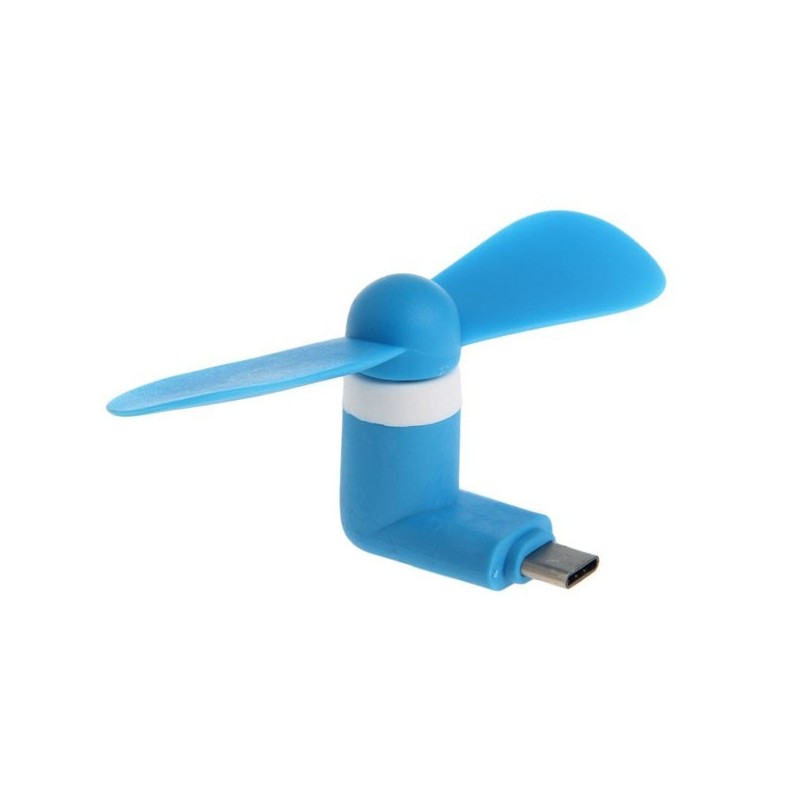Mini ventilador de refrigeração para smartphone - USB Tipo C