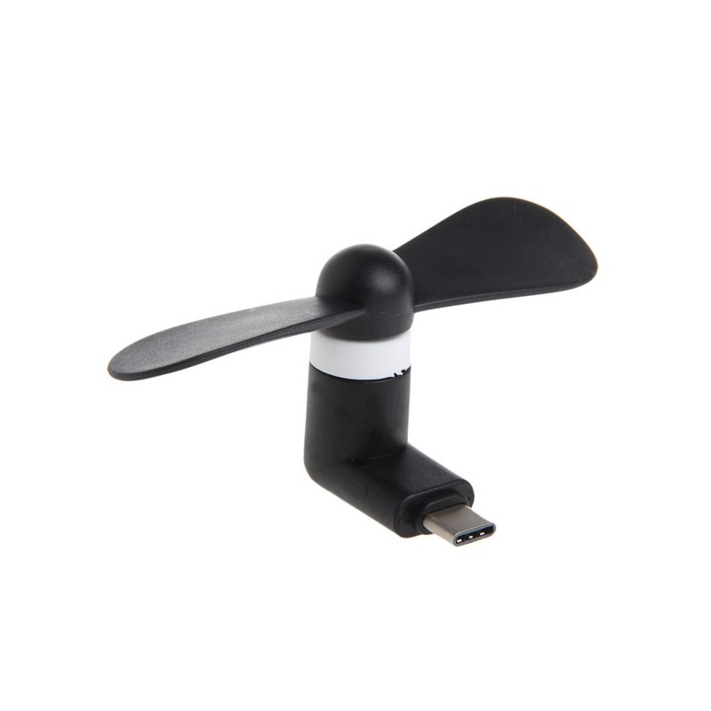 Mini ventilador de refrigeração para smartphone - USB Tipo C