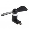 Mini ventilador de refrigeração para smartphone - USB Tipo C