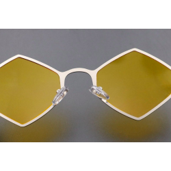 Metal frame vintage steampunk sunglassesSunglasses