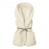 Winter fur hooded vestJackets