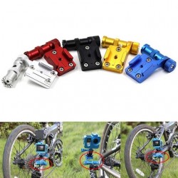 Gopro Hero 6 5 4 3 - Xiaomi Yi - 4K - SJ5000 - Câmera Esportiva - suporte de alumínio de bicicleta - suporte - base - adaptador
