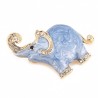 Esmalte & cristals elefante - broche