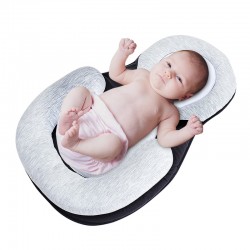 Posicionador de sono recém-nascido - colchão - cama anti rolo - almofada
