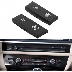 BMW F10 - F11 interruptor de controle de ventilador - botão de substituição cobre 2 peças