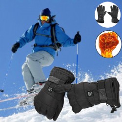 Luvas de aquecimento de bateria impermeável de inverno