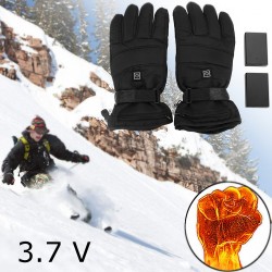 Luvas de aquecimento de bateria impermeável de inverno