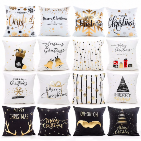 Capa de almofada de Natal / almofada - algodão 45 * 45 cm