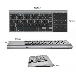 Wireless mini keyboard with touchpad - Air Mouse Android Box - Windows PCKeyboards