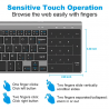 Wireless mini keyboard with touchpad - Air Mouse Android Box - Windows PCKeyboards