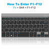 Teclado mini sem fio com touchpad - Caixa Android Air Mouse - PC com Windows