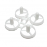 Kit de armação DIY Micro FPV RC Quadcopter para lâmina Inductrix Tiny Whoop