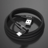 Cabo de carregamento rápido micro USB tipo L