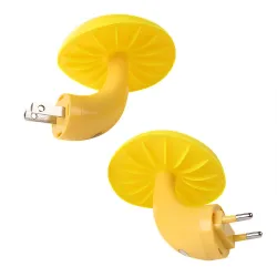 Mushroom shaped wall socket - LED night light - with sensorLights & lighting