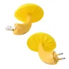 Soquete de parede em forma de cogumelo - luz noturna LED - com sensor