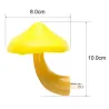 Mushroom shaped wall socket - LED night light - with sensorLights & lighting