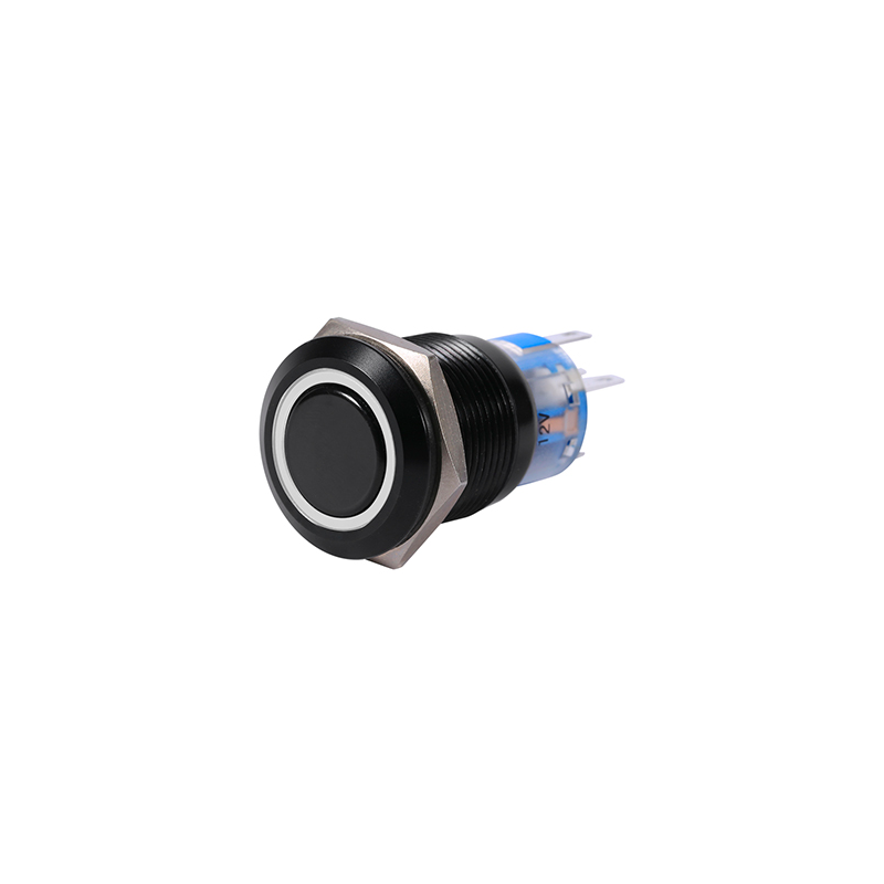 19mm 12V LED carro impermeável auto-bloqueio trava botão de pressão