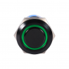 19mm 12V LED carro impermeável auto-bloqueio trava botão de pressão