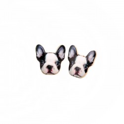 Bulldog francês - brincos stud