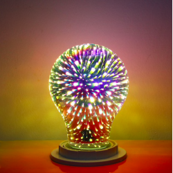 A60 G95 G125 4W E27 3D lâmpada LED