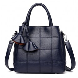 Bolsa de ombro de couro genuíno