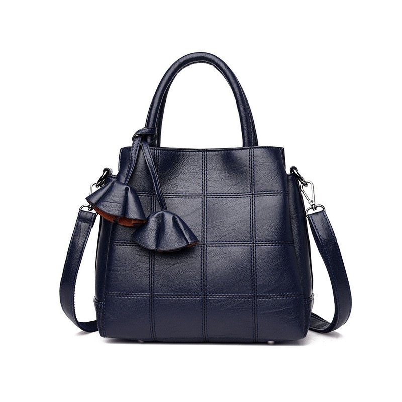 Bolsa de ombro de couro genuíno