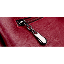 Bolsa de ombro de couro genuíno
