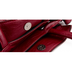 Bolsa de ombro de couro genuíno