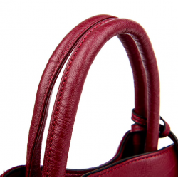 Bolsa de ombro de couro genuíno