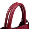 Bolsa de ombro de couro genuíno